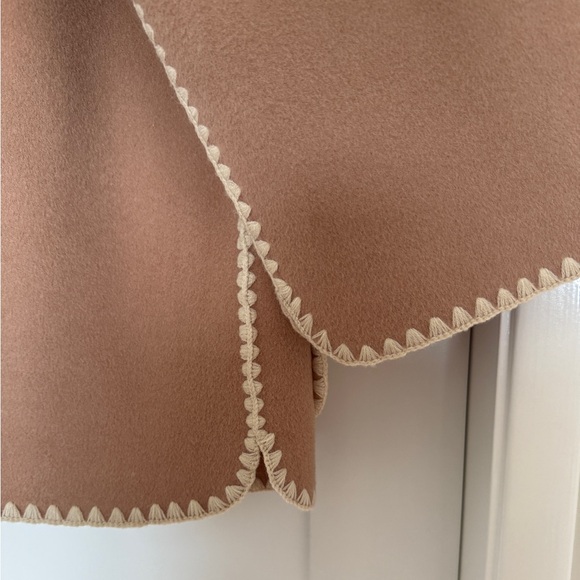 Quince Double Face Merino Wool Scarf Coat - Small - Picture 5 of 8